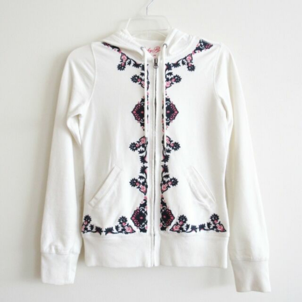 Lucky Brand Embroidered Hoodie